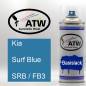 Preview: Kia, Surf Blue, SRB / FB3: 400ml Sprühdose, von ATW Autoteile West.